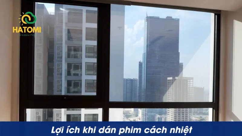 Lợi ích khi dán phim cách chống nắng cách nhiệt cho nhà kính
