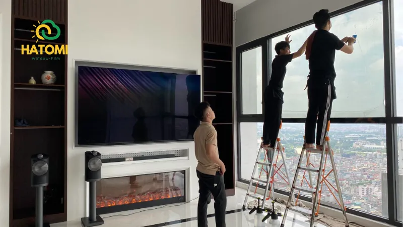 Những điều cần lưu ý khi dán phim cách nhiệt chung cư