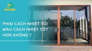 Phim cách nhiệt tối màu