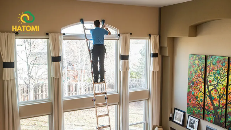Vị trí cần dán phim cách nhiệt cho nhà kính